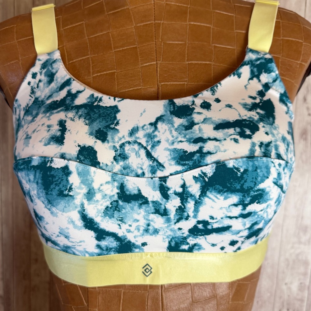 ThirdLove Kinetic High-Impact Adjustable Splash Print Sports Bra